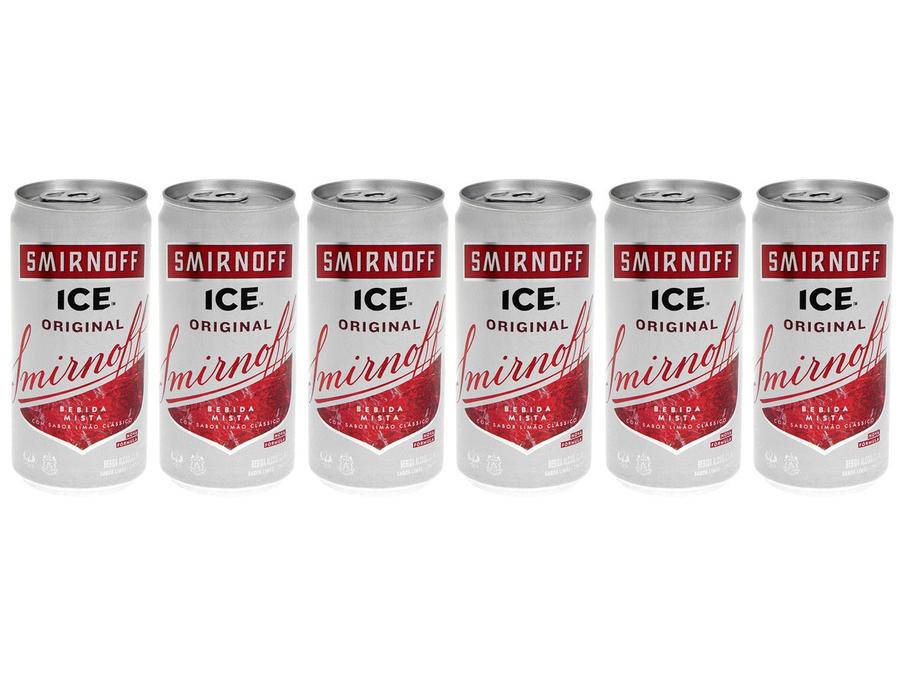 Kit Smirnoff Ice Limão Clássico 269ml - 6 Unidades