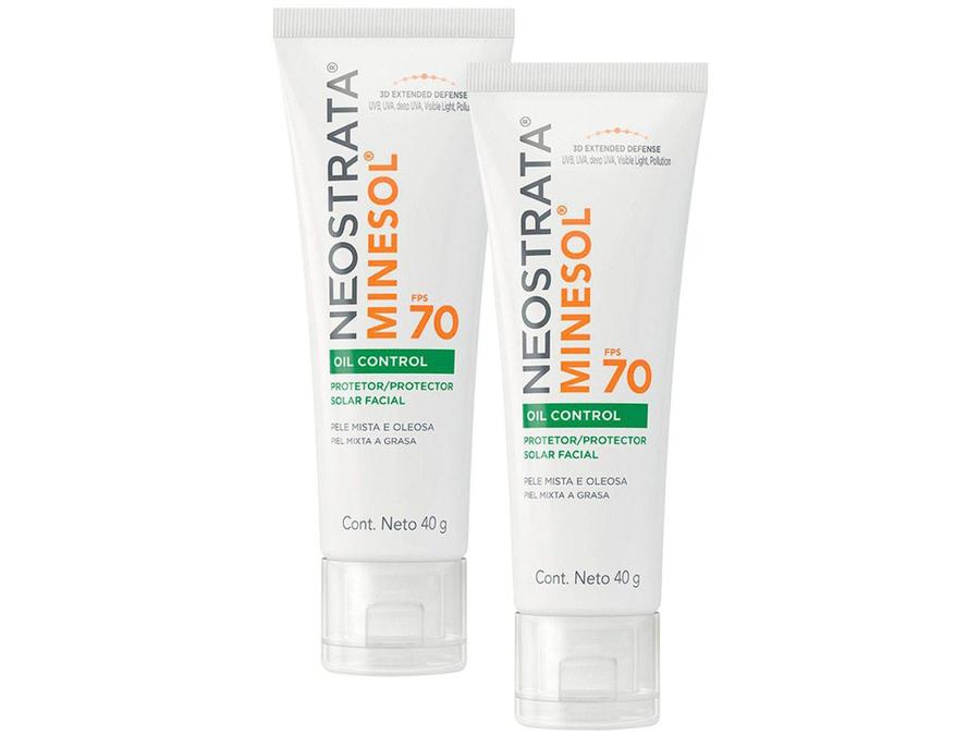 Protetor Solar Facial NeoStrata FPS 70 Oil Control - Oily Skin Gel Plus 40g 2 Unidades