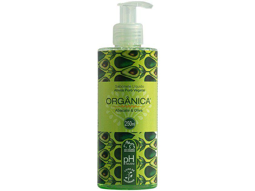 Sabonete Líquido para o Corpo Orgânica - Puro Vegetal Abacate & Oliva 250ml