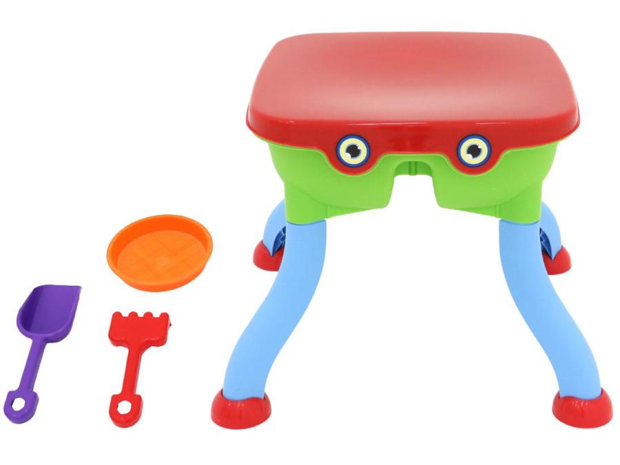 Mesa Infantil Multifuncional Bel Multicolorida - 1 Lugar com Acessórios