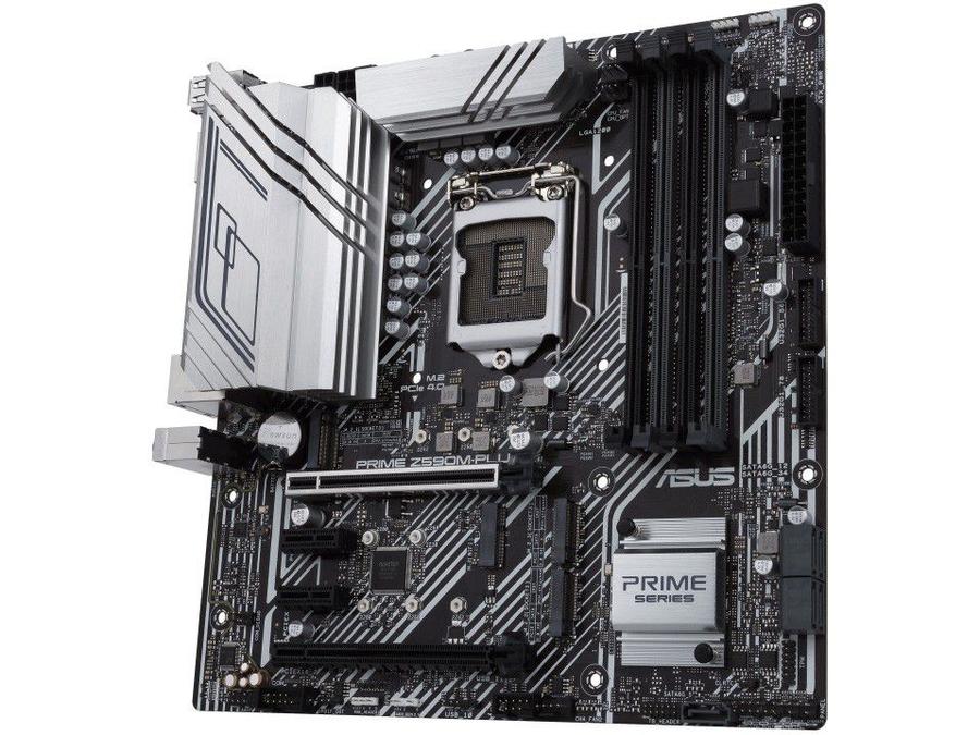 Placa Mãe Asus Prime Z590M-Plus Intel - LGA 1200 DDR4 Micro ATX
