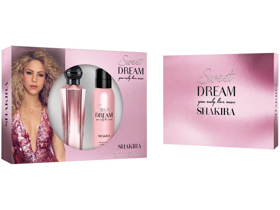 Kit Perfume Shakira Sweet Dream Feminino - Eau de Toilette com Desodorante 2 Unidades