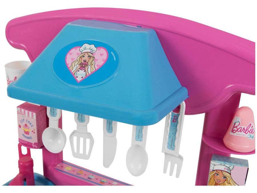Cozinha Infantil Barbie Chef Cotiplás -