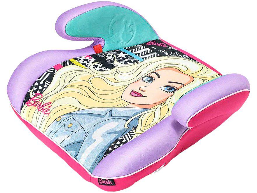 Assento de Elevação Multikids Baby Booster - Barbie Modern 22 a 36kg Lilás