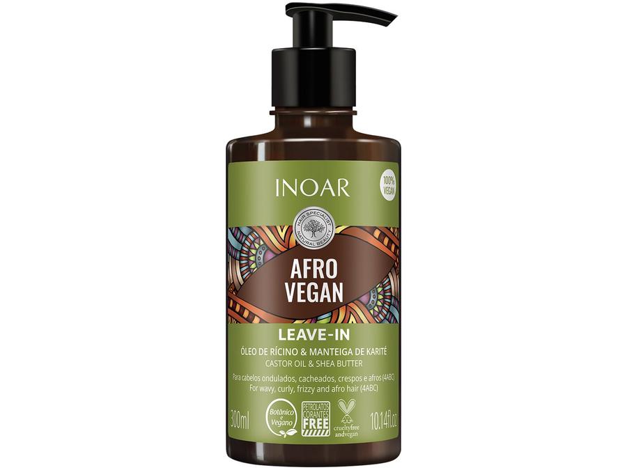 Leave-in Inoar Afro Vegan 300ml -