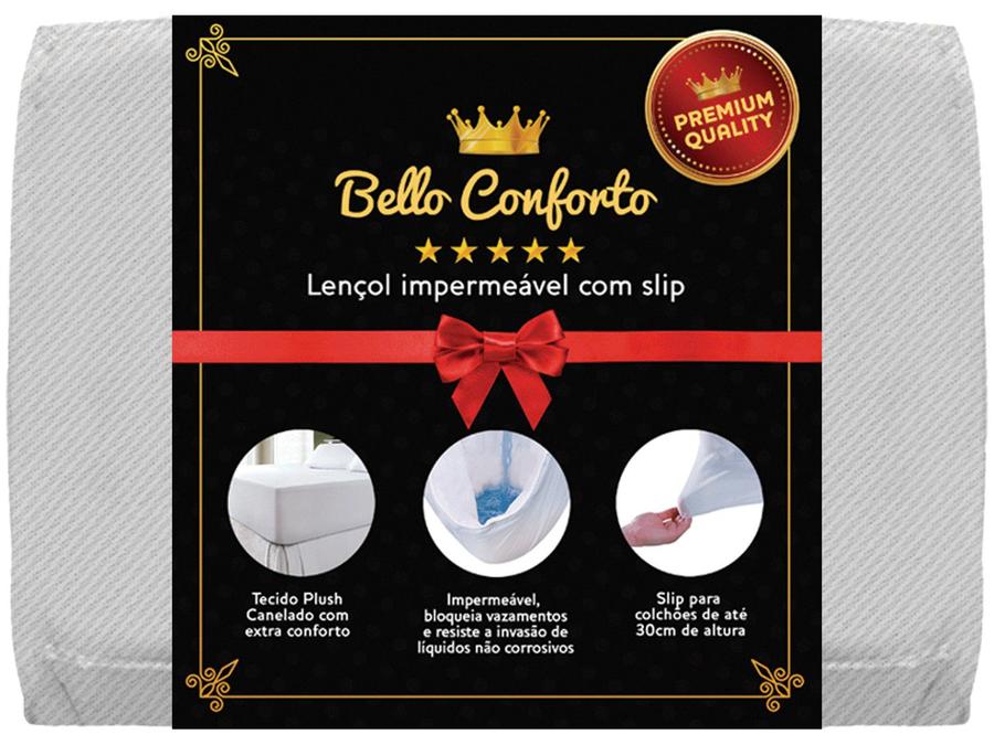 Protetor de Colchão Impermeável Solteiro - Bello Conforto Fibrasca