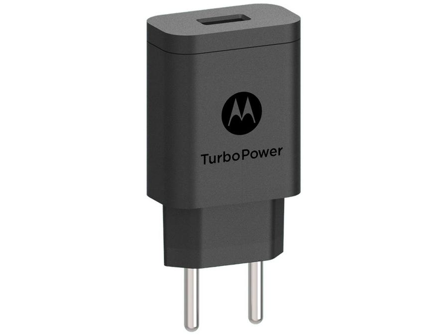 Carregador de Parede Carga Rápida para Android - 1 Entrada USB-A Motorola Turbo Power Original