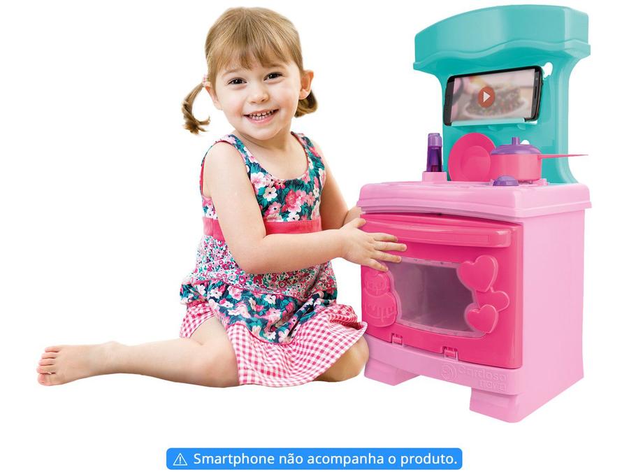 Cozinha Infantil Completa Sweet Fantasy - Cozinha Sonho de Menina Cardoso Toys