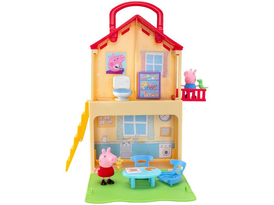 Playset Peppa Pig Casa Maletinha da Peppa - Sunny Brinquedos