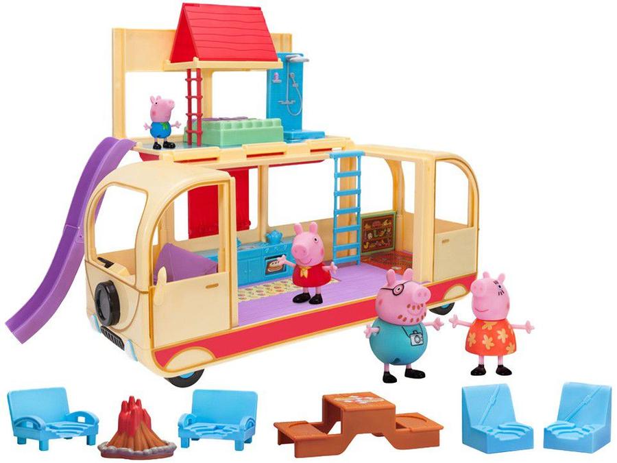 Playset Van de Acampamento Peppa Pig Jazwares - Sunny Brinquedos