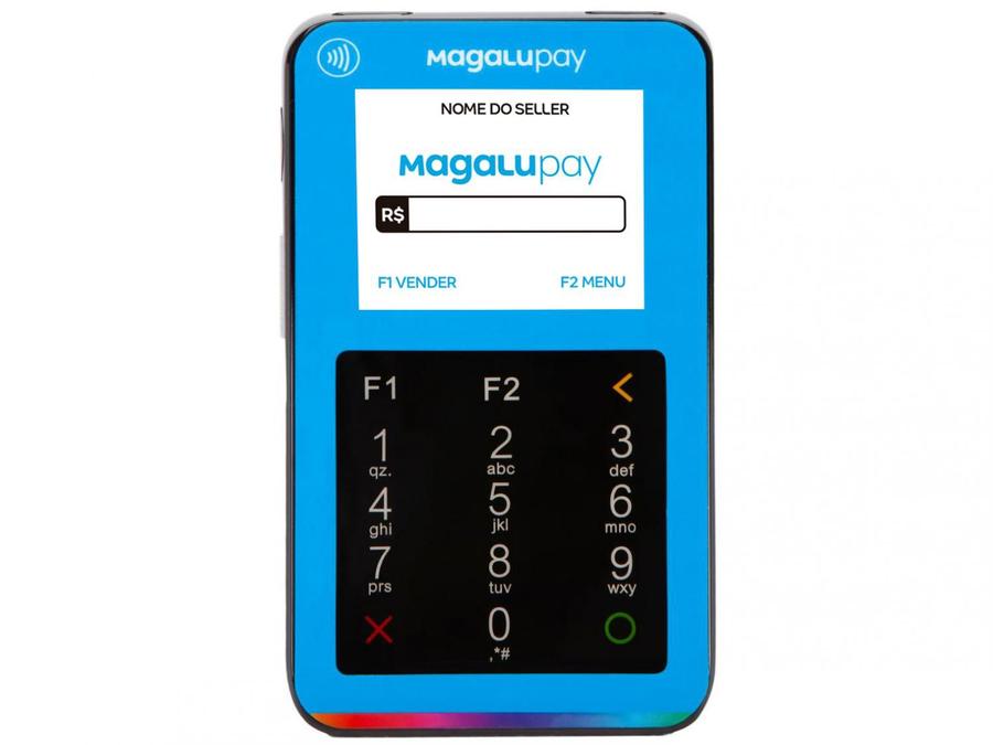 Maquininha MagaluPay Mini Sem Aluguel - Cartão Crédito e Débito