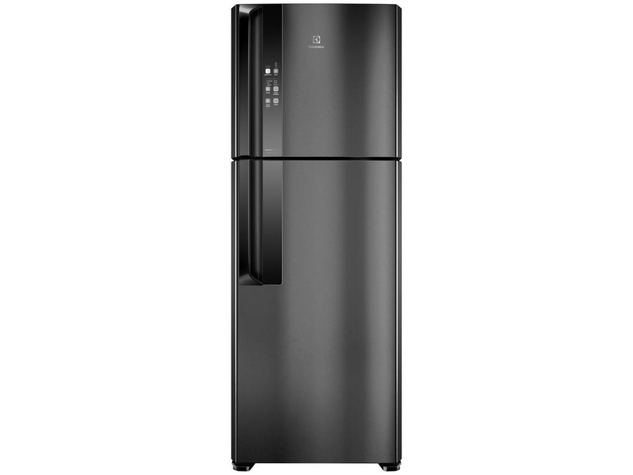 Geladeira/Refrigerador Electrolux IF56B Inverter - Top Freezer Frost Free 474L Black Inox Look