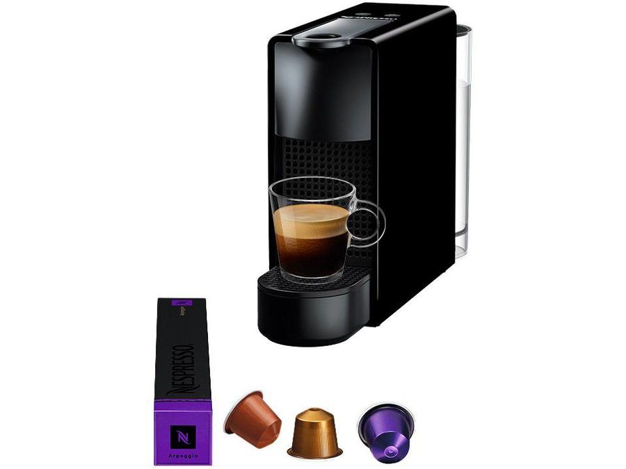 Cafeteira Nespresso Essenza Mini Preta -