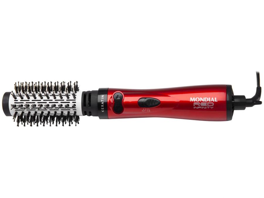 Escova Rotativa Mondial Red Infinity Keratin - ER-11-KR Cerâmica 1000W