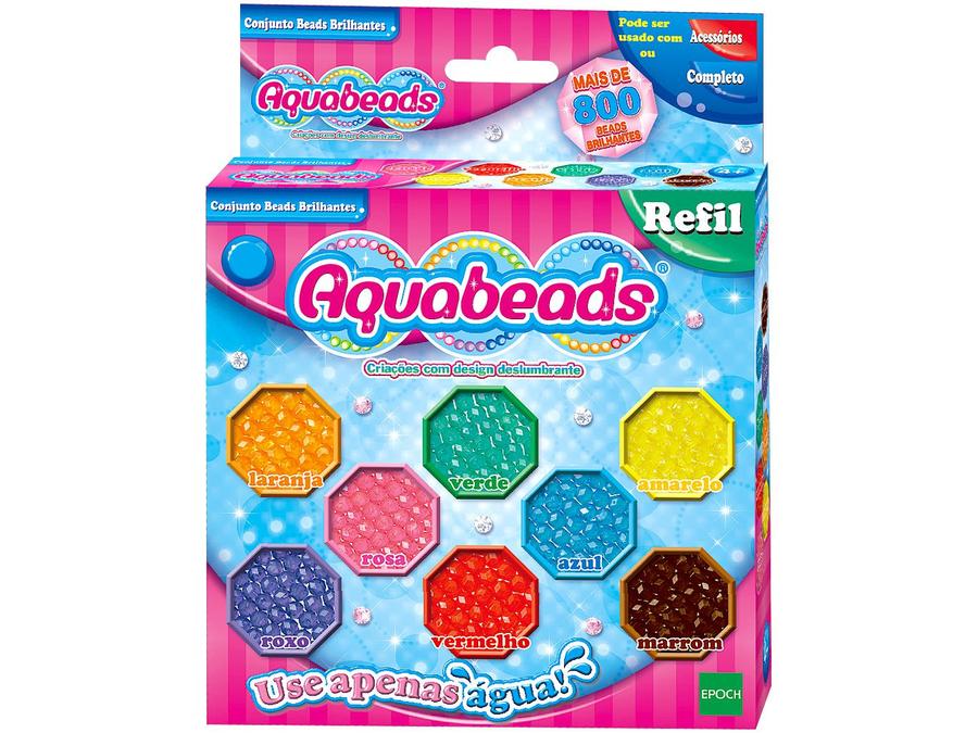 Conjunto Beads Brilhantes Aquabeads -