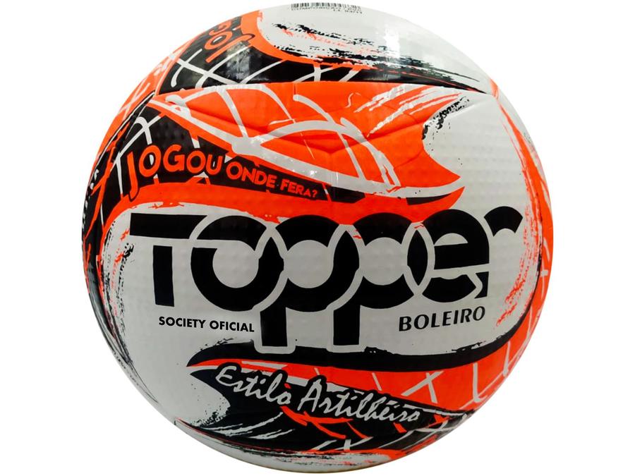 Bola de Futebol Society Topper Boleiro Oficial -