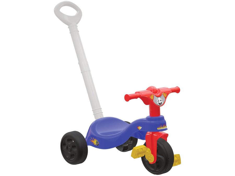 Triciclo Infantil 790350 com Empurrador - Pais e Filhos