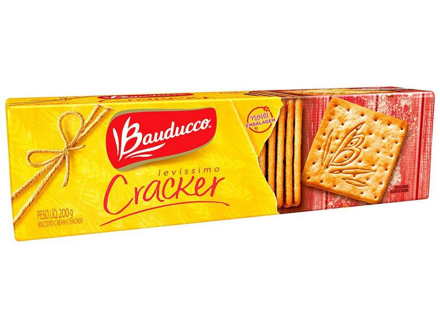Biscoito Cream Cracker Bauducco 200g -
