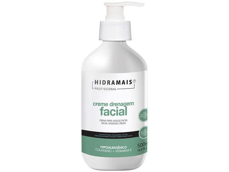 Creme de Massagem Facial Redutor Hidramais - Profissional 500g