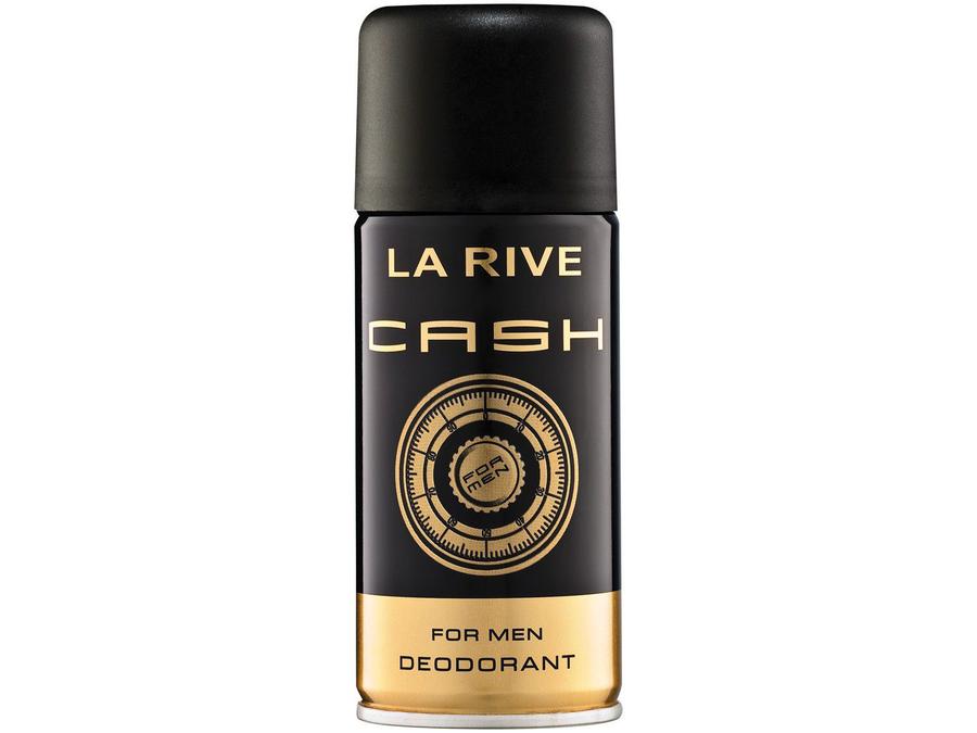 Desodorante Aerossol La Rive Cash Man Masculino - Amadeirado 150ml