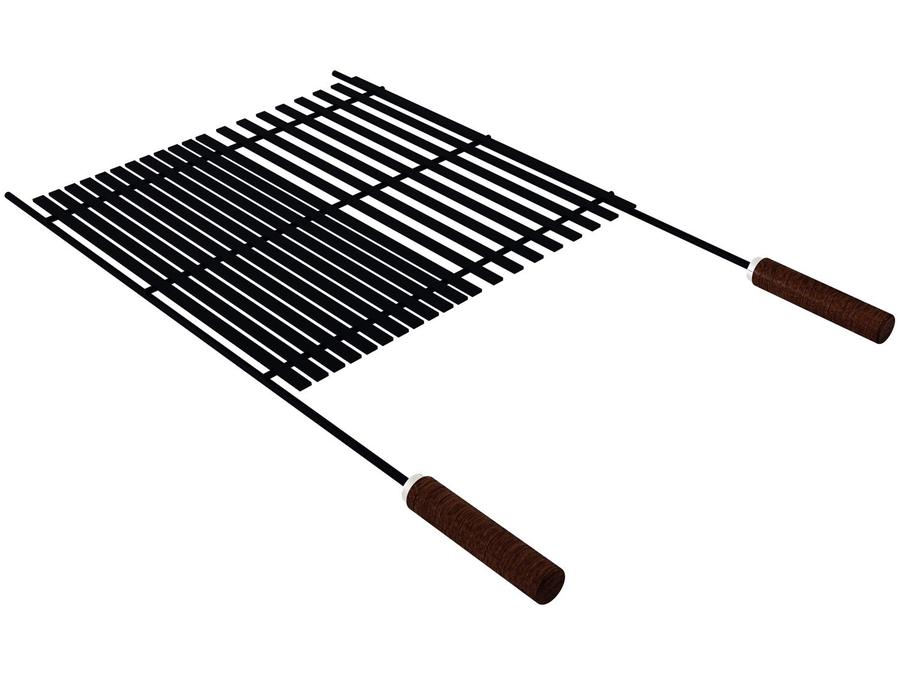 Grelha de Aço Carbono Tramontina Churrasco Black - 41,2x44,1cm