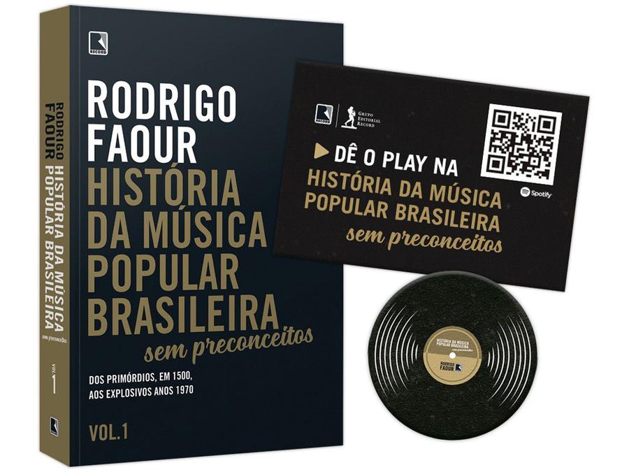 Livro História da Música Popular Brasileira - Sem Preconceitos Vol. 1 com Brinde