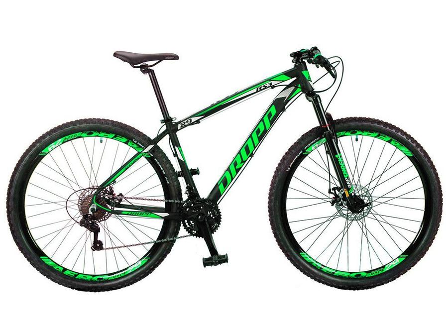 Bicicleta Aro 29 Dropp RS3 Alumínio Freio a Disco - 21 Marchas