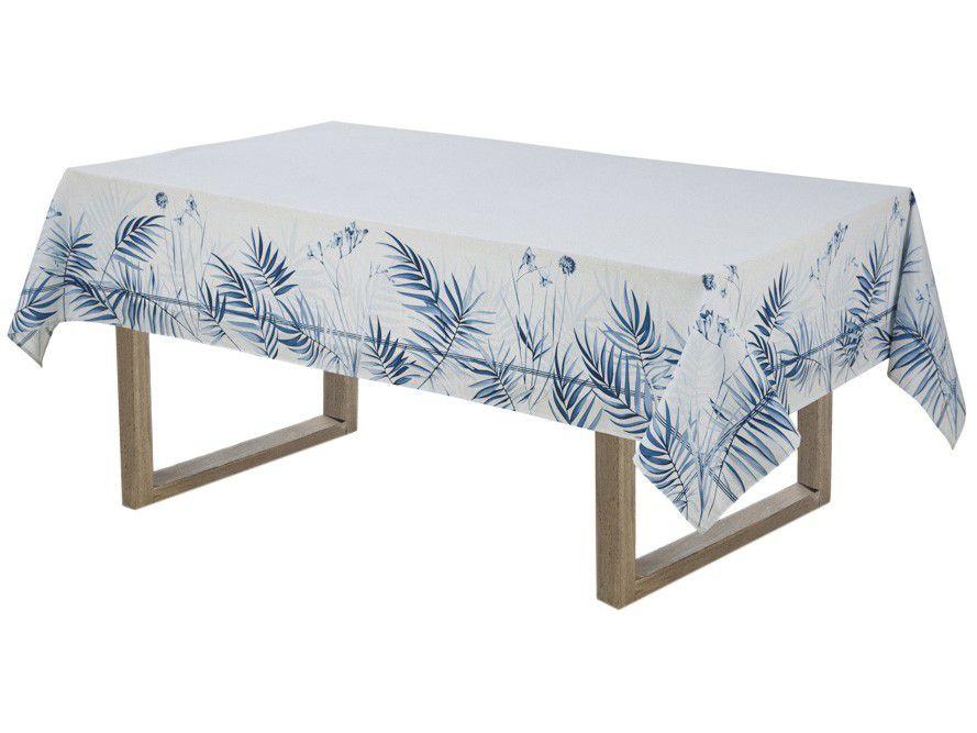Toalha de Mesa Retangular Karsten Branco 160x220cm - Sempre Limpa Extra Zaida