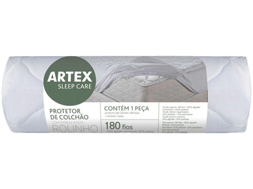 Protetor de Colchão Impermeável Solteiro - Sleep Care Artex
