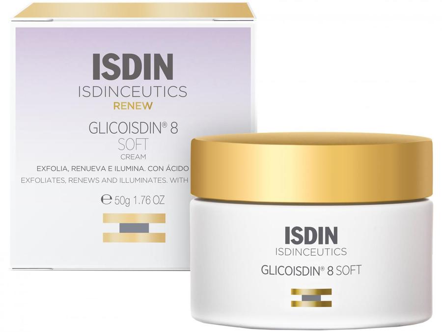 Creme Hidratante Facial ISDIN Isdinceutics - Glicoisdin 8 Soft 50g
