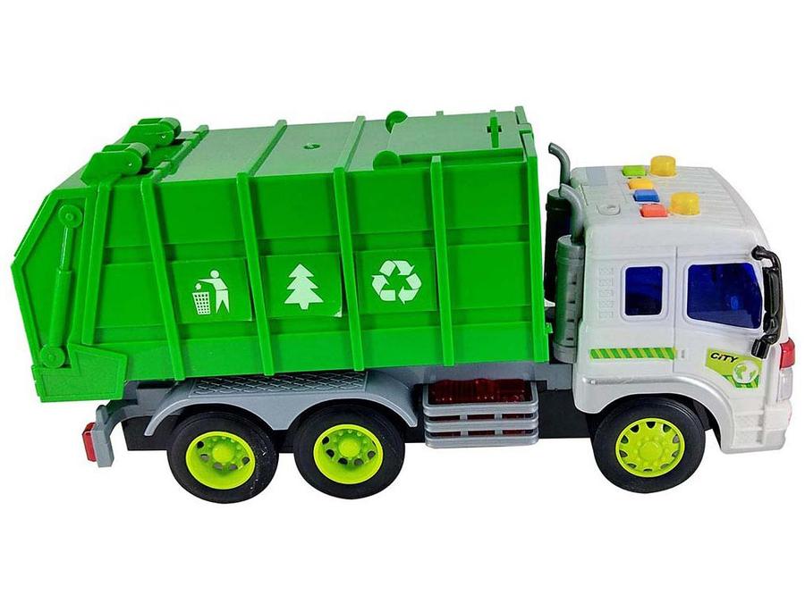 Caminhão de Lixo Public Heroes 6392 Fricção - Shiny Toys