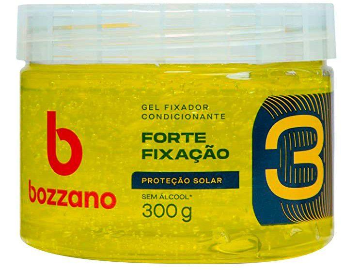 Gel de Cabelo Bozzano Fixador Condicionante - Forte 300g