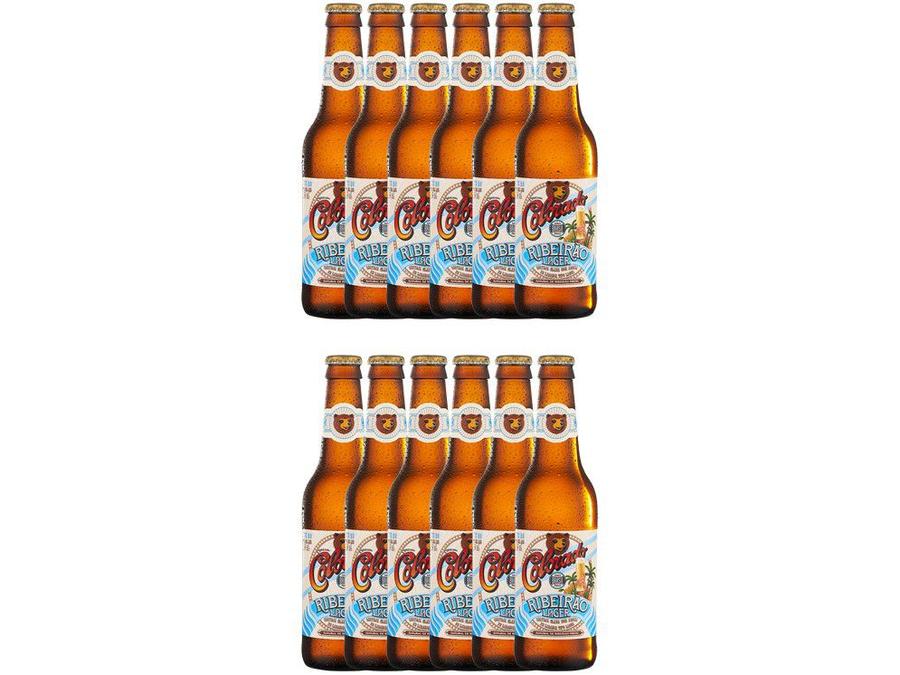Cerveja Colorado Ribeirão Lager Lager 12 Unidades - Long Neck 355ml