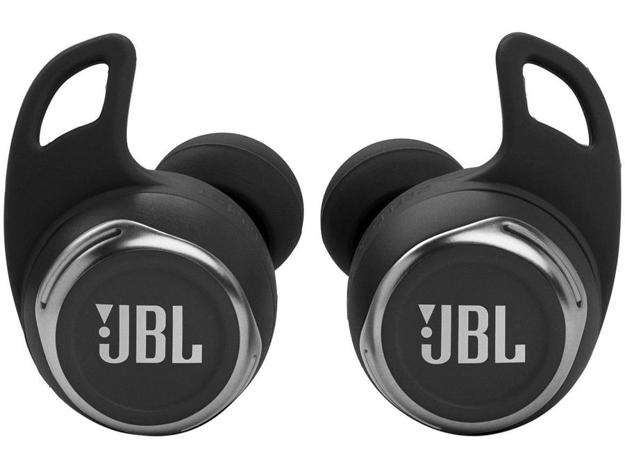 Fone de Ouvido Esportivo Bluetooth JBL Reflect Flo - Pro Intra-Auricular Resistente à Água Preto