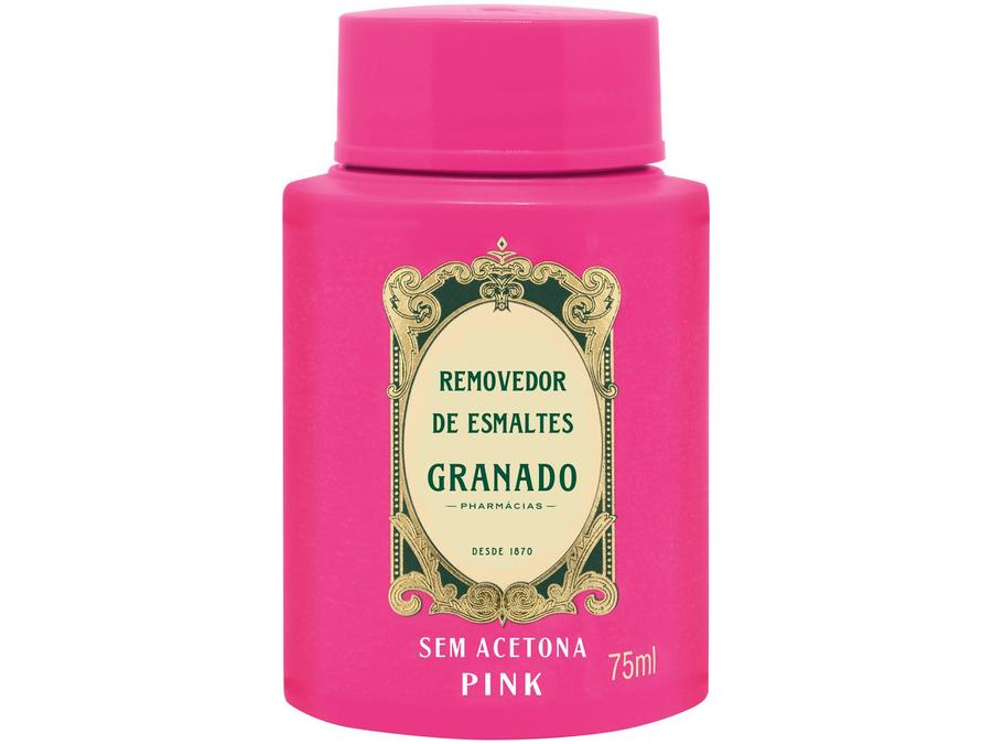 Removedor de Esmalte sem Acetona Granado Pink - 75ml