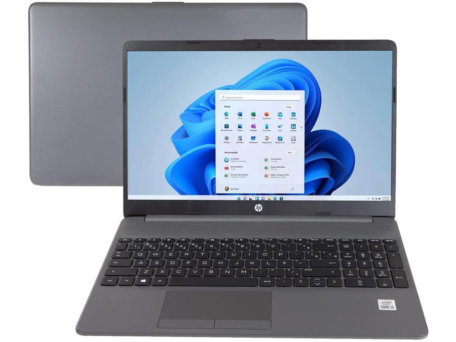 Notebook HP Intel Core i5 8GB 256GB SSD 15,6" - HD Windows 11 256 G8