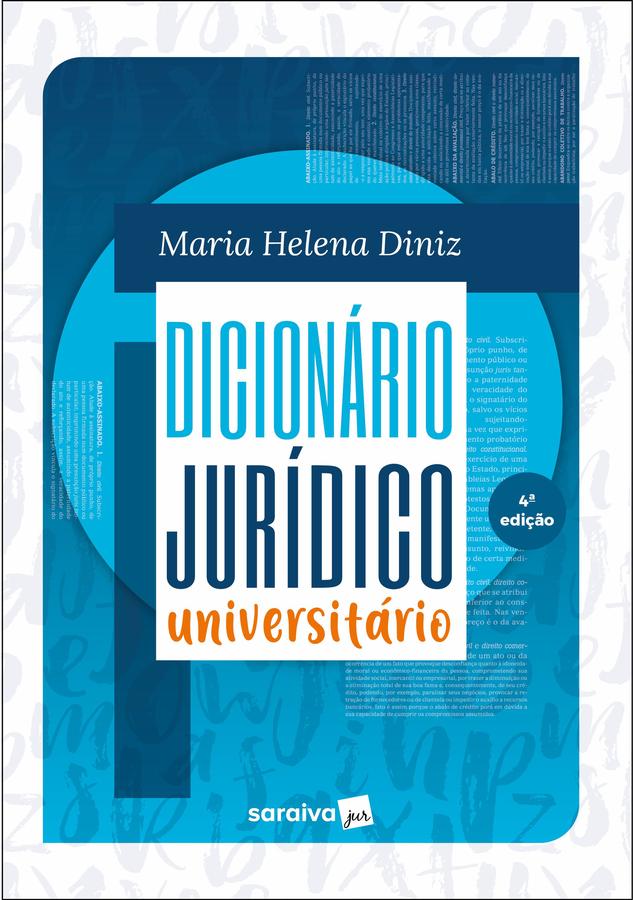 Livro - Dicionário Jurídico Universitário - 4ª edi -