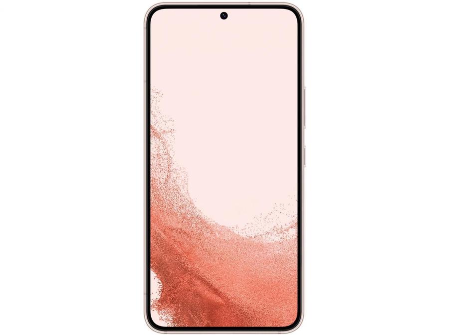 Smartphone Samsung Galaxy S22 256GB Rosé 5G - 8GB RAM Tela 6,1" Câm. Tripla + Selfie 10MP