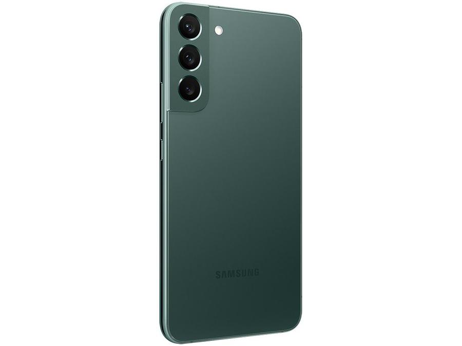 Smartphone Samsung Galaxy S22+ 128GB Verde - 8GB RAM Tela 6,6" Câm. Tripla + Selfie 10MP