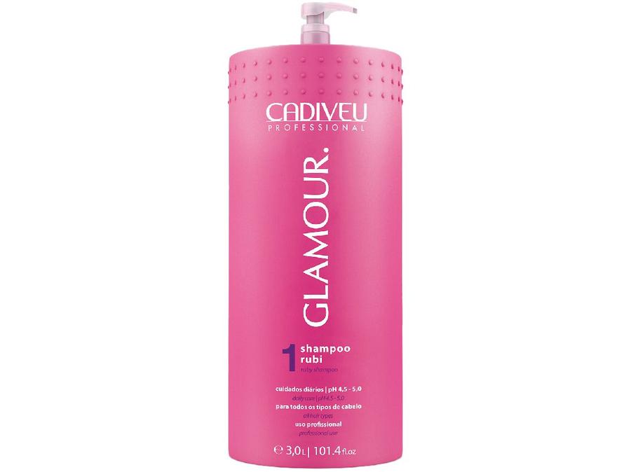Shampoo Cadiveu Glamour Rubi 3L -