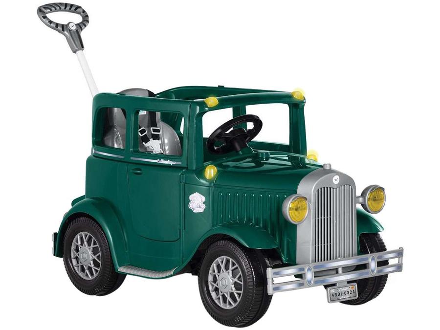 Carrinho de Passeio Infantil Calhambek - com Pedal com Empurrador Calesita