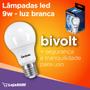 Imagem de 01 Lampada LED 9W Luz Branca 6500K Rayovac 1 caixa Bulbo Soquete E27 Luz Fria