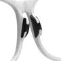 Imagem de 01 Pares Plaqueta Adesiva Silicone Nariz Óculos peça macia apoio nasal ponte armação armaçao oculos cola 3m masculina feminina colar poça segurar