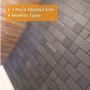 Imagem de 01 Placa de Espuma Acústica Tijolo Brick Grafite 50x50x3,5cm