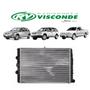 Imagem de 01 Radiador Visconde Automotivo Volkswagen Parati 16V S/AR 1997 A 2008