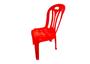 Imagem de 02 Cadeiras Infantil de Plástico Para Estudar Desenhar e Brincar Vermelha