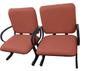 Imagem de 02 Cadeiras para Escritório para Obesos até 250kg Vermelho