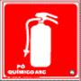 Imagem de 02 Extintores de Pó ABC 6kg com Suporte parede e Sinalização Resil (Cap. Extintora 4A 40BC)
