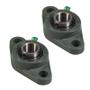 Imagem de 02 Mancal Flange Com Rolamento Ucfl204 - P Eixo 20Mm