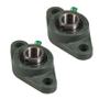 Imagem de 02 Mancal Flange Com Rolamento Ucfl208 - P Eixo 40Mm